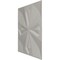 Ekena Millwork 19 5/8in. W x 19 5/8in. H Nikki EnduraWall Decorative 3D Wall Panel Covers 2.67 Sq. Ft. WP20X20NKCGH - alternate 6